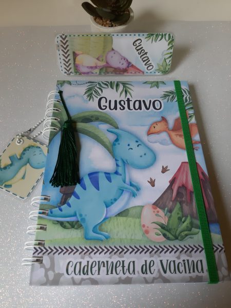 Caderneta de Vacina - Dinossauro I