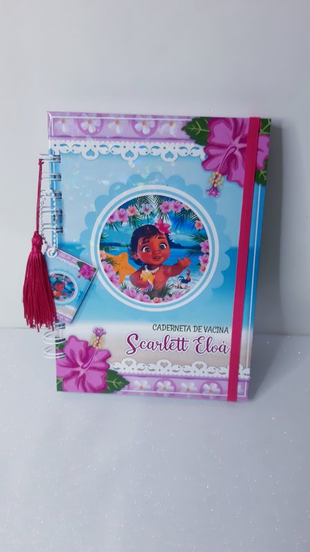 Caderneta de Vacina - Moana Baby