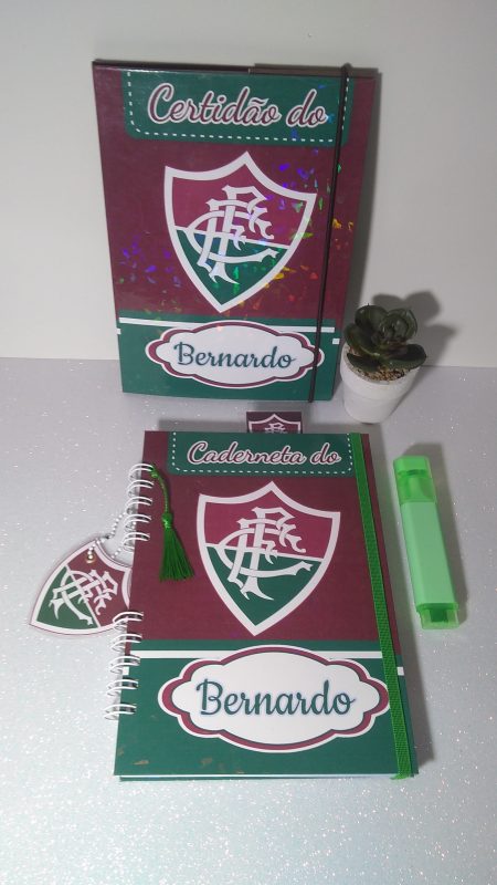 Caderneta de Vacina + Porta Certidão - Fluminense