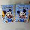 Kit - Caderneta de Vacina + Porta certidão - Mickey Baby