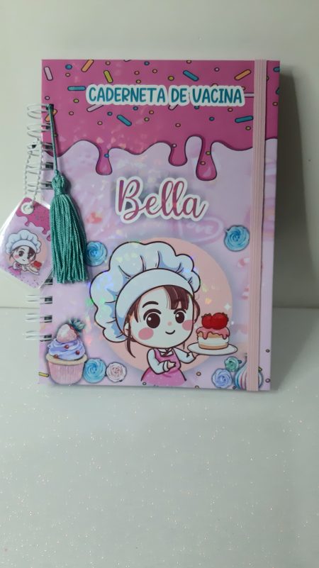 Caderneta de Vacina - Confeiteira Baby