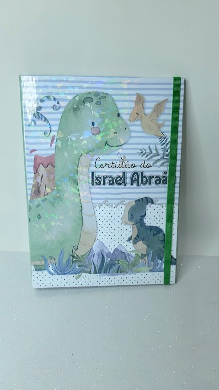 Porta Certidão - Dinossauro