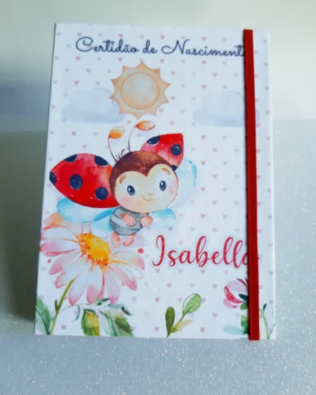 Porta Certidão - Joaninha