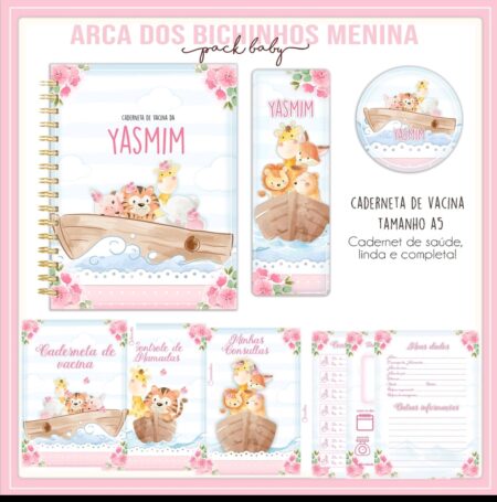 Caderneta de Vacina - Arca dos Bichinhos