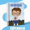 Caderneta de Vacina - Super Homem