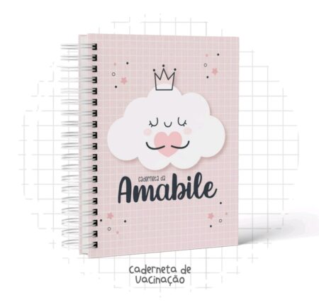 Caderneta de Vacina - Nuvem Menina