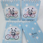 Bloquinho A6 – Panda